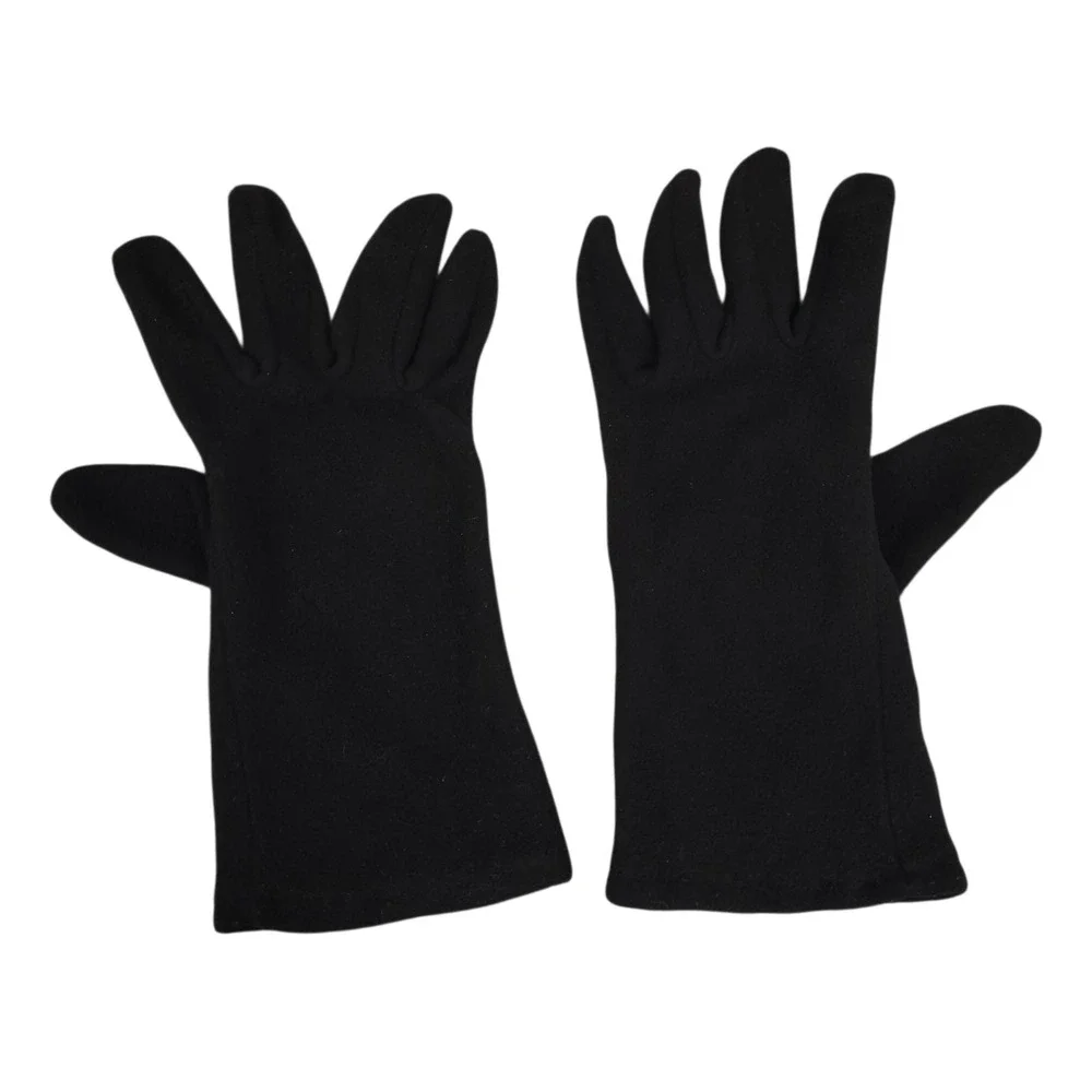 Harley Davidson Womens Gloves Bundle Leather Fingerless Fleece L & XL Black EUC